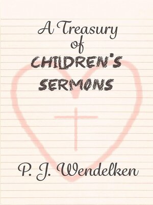 cover image of A Treasury of Children's Sermons